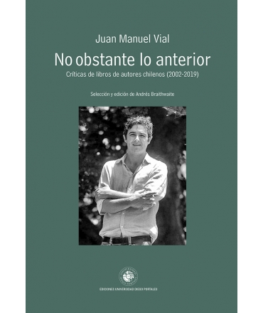 NO OBSTANTE LO ANTERIOR CRITICAS DE LIBROS DE AUTORES CHILENOS (2002-2019)