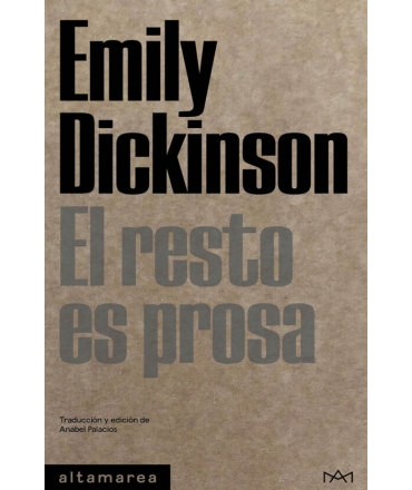 RESTO ES PROSA, EL