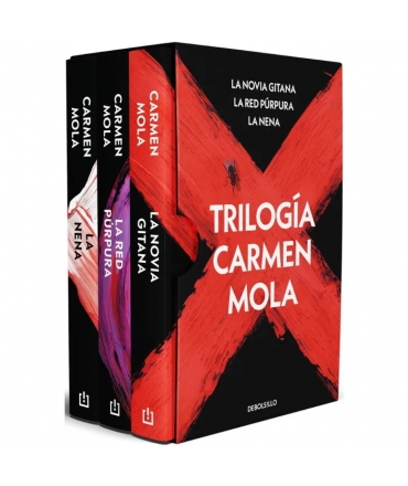 ESTUCHE LA NOVIA GITANA ( LA NOVIA GITANA - LA RED PURPURA - LA NENA )