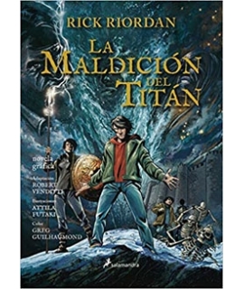 PERCY JACKSON LA MALDICION DEL TITAN (DIOSES DEL OLIMPO III) NOVELA GRAFICA