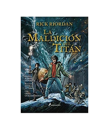 PERCY JACKSON LA MALDICION DEL TITAN (DIOSES DEL OLIMPO III) NOVELA GRAFICA