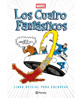 CUATRO FANTASTICOS, LOS Libro especial para colorear