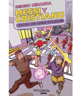 MESSI Y CRISTIANO contra los aliens invasores