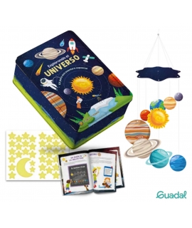 EXPLORANDO EL UNIVERSO kit para una aventura espacial LATA
