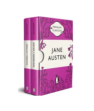 ESTUCHE JANE AUSTEN (ORGULLO Y PREJUICIO / SENTIDO Y SENSIBILIDAD)