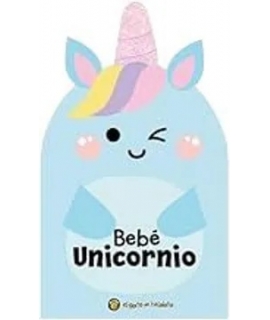 BEBE UNICORNIO LIBRO DE TELA