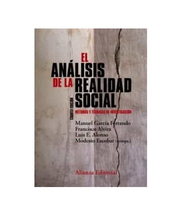 ANALISIS DE LA REALIDAD SOCIAL, EL. Metodos y tecnicas de investigacion