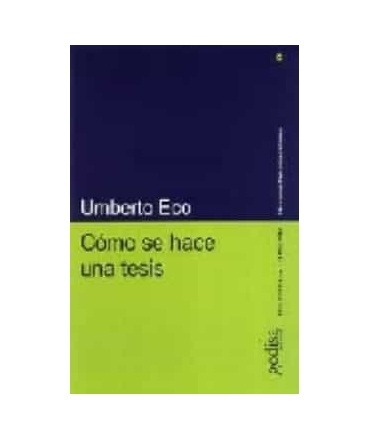 Cómo se hace una tesis