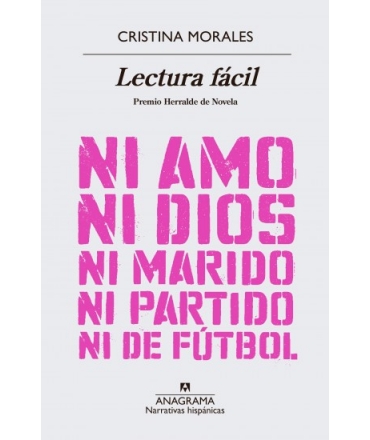 LECTURA FACIL NI AMO NI DIOS NI MARIDO NI PARTIDO NI DE FUTBOL