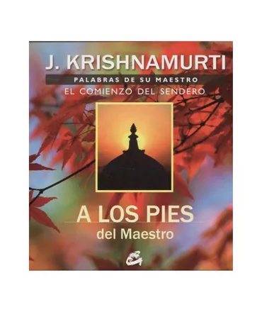 A LOS PIES DEL MAESTRO