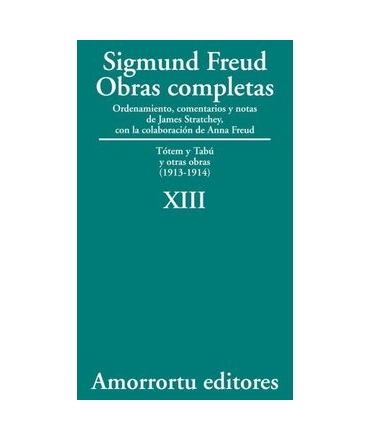 OBRAS COMPLETAS TOTEM Y TABU 1913 1914
